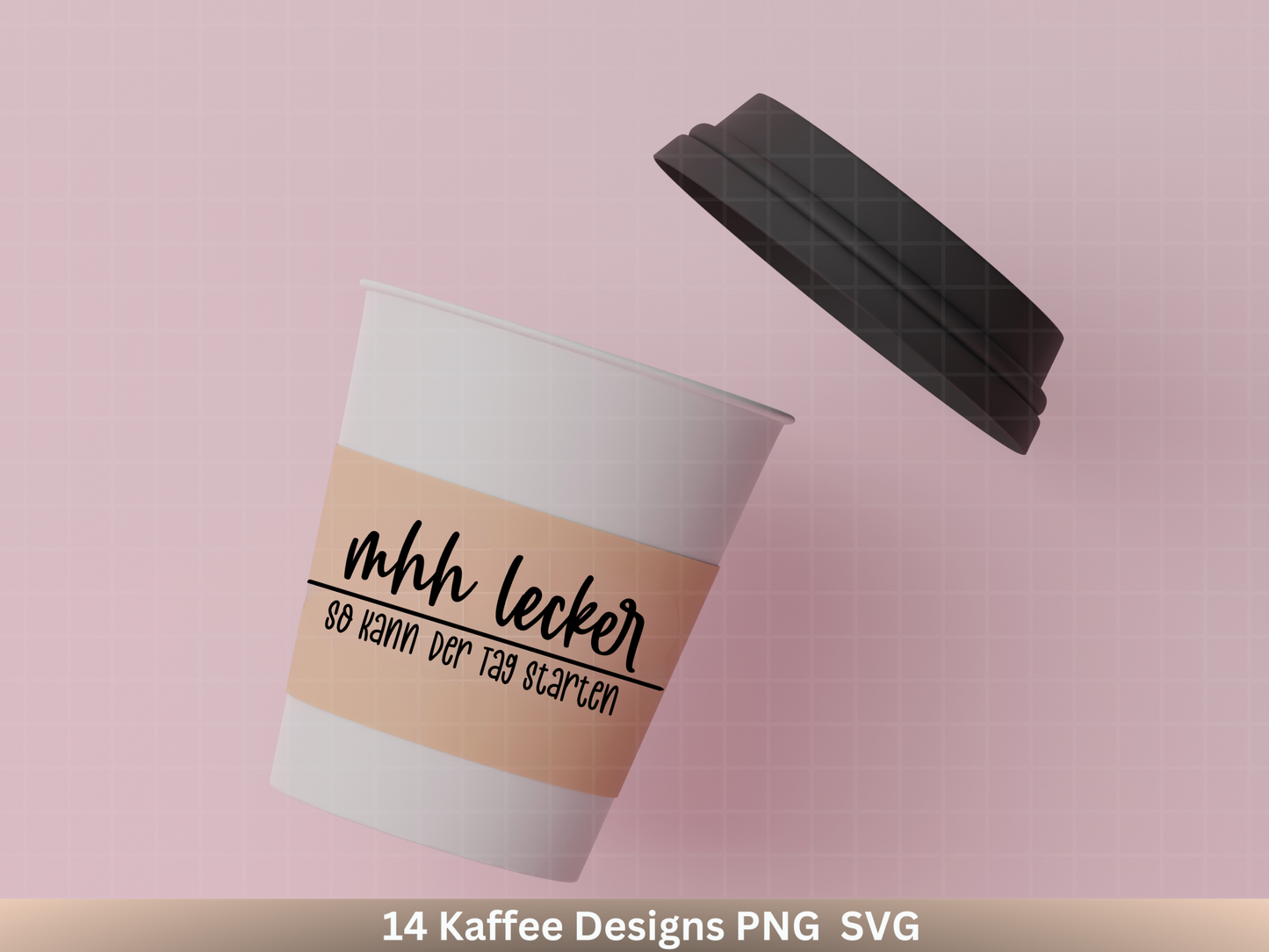 Deutsche Plotterdatei Kaffee - Kaffee svg Bundle - Kaffeetasse svg - Deutsche Sprüche Kaffee - Cricut Silhouette Studio Plotterdatei SVG