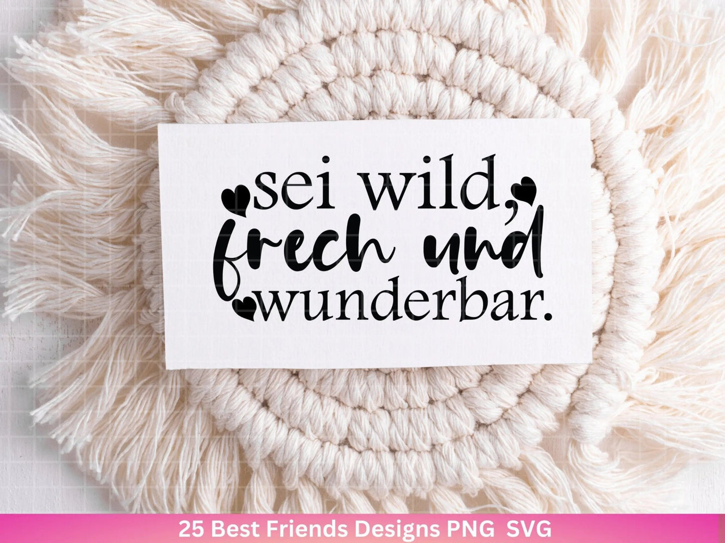 Deutsche Plotterdatei Beste Freundin- Best Friends Svg Bundle - Cricut Silhouette file - Schwester Svg - Friendship Quotes - Friends Svg