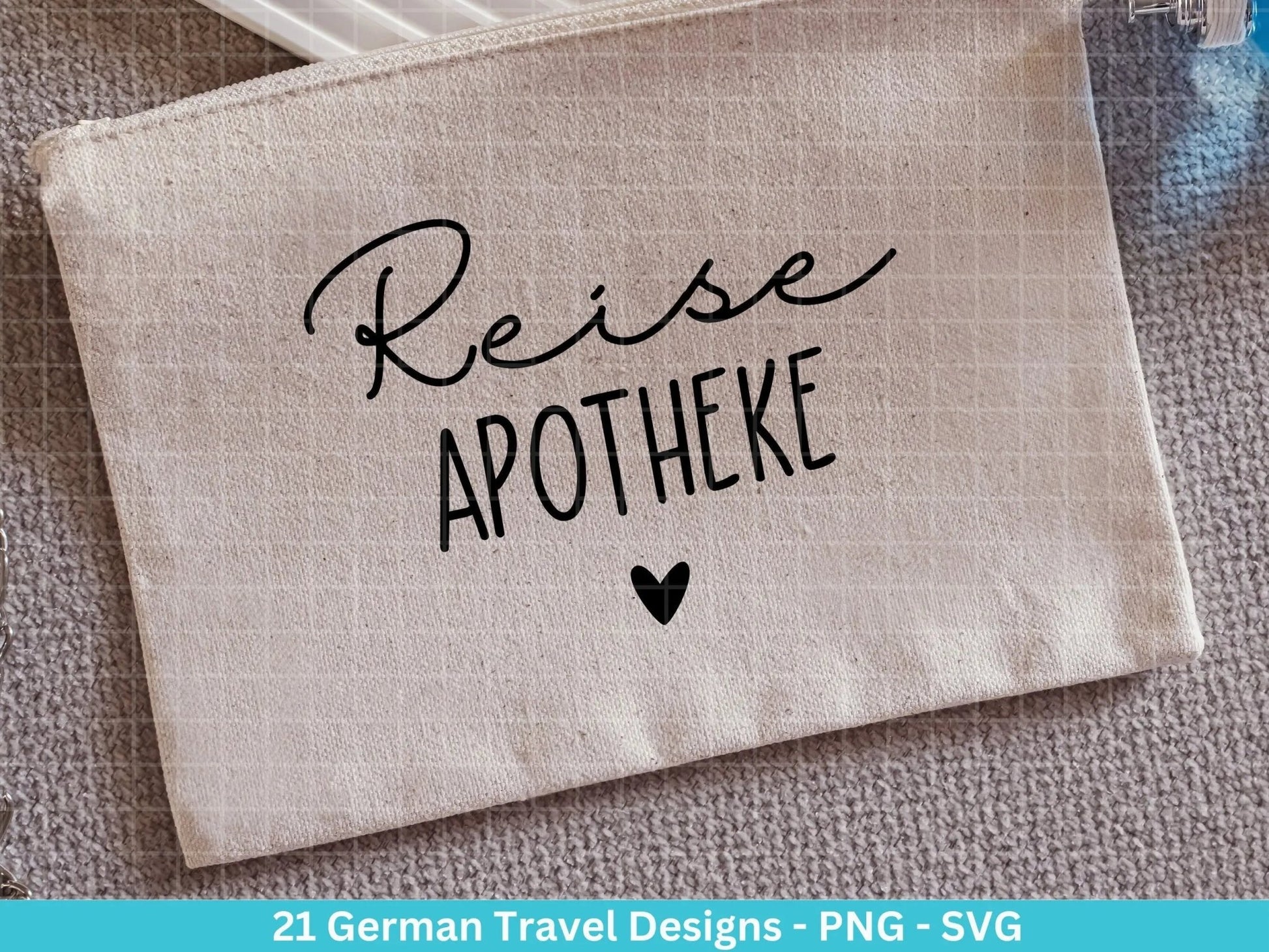 Deutsche Plotterdatei Reisen svg png Bundle - Koffer svg- Sommer svg - Reisen svg - Cricut Silhouette Studio - Reisen Sprüche - Urlaub svg