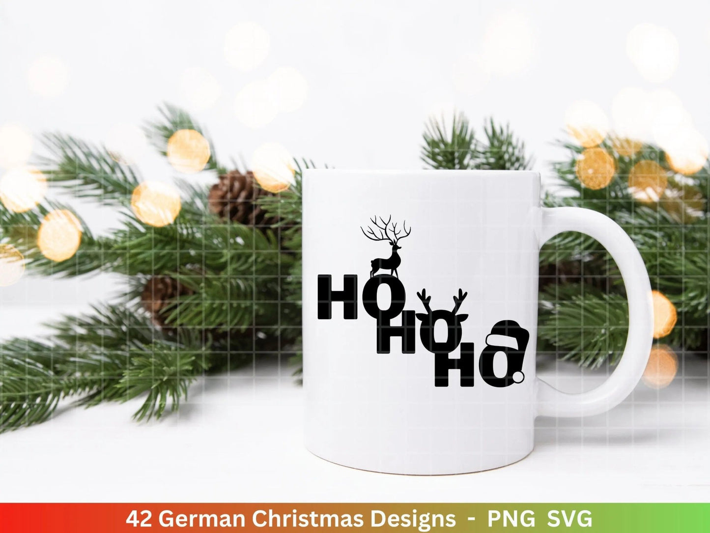 Frohe Weihnachten Plotterdatei Svg Png - Plotterdatei Weihnachten - Schriftzüge Weihnachten deutsch - Silhouette Cricut Download - Ho Ho Ho