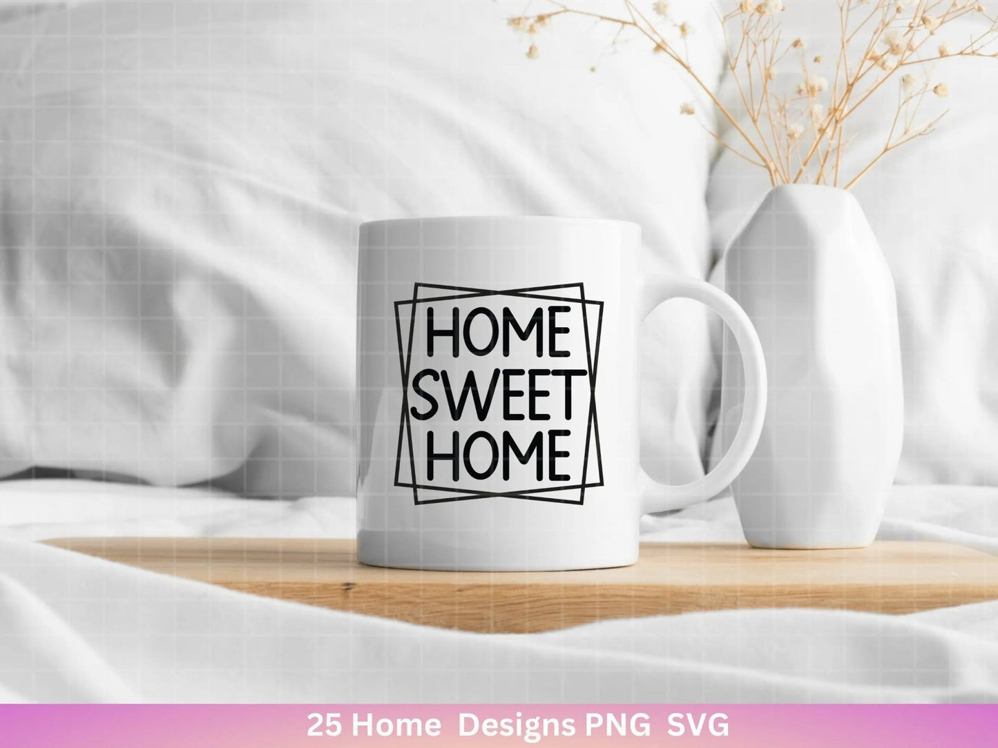 Home Sweet Home SVG Bundle, Home Sweet Home SVG, Home Sweet Home Design, Sweet Home Clipart, Sweet Home SVG, Haus svg Cricut cutfile bundle - EmidaDesign