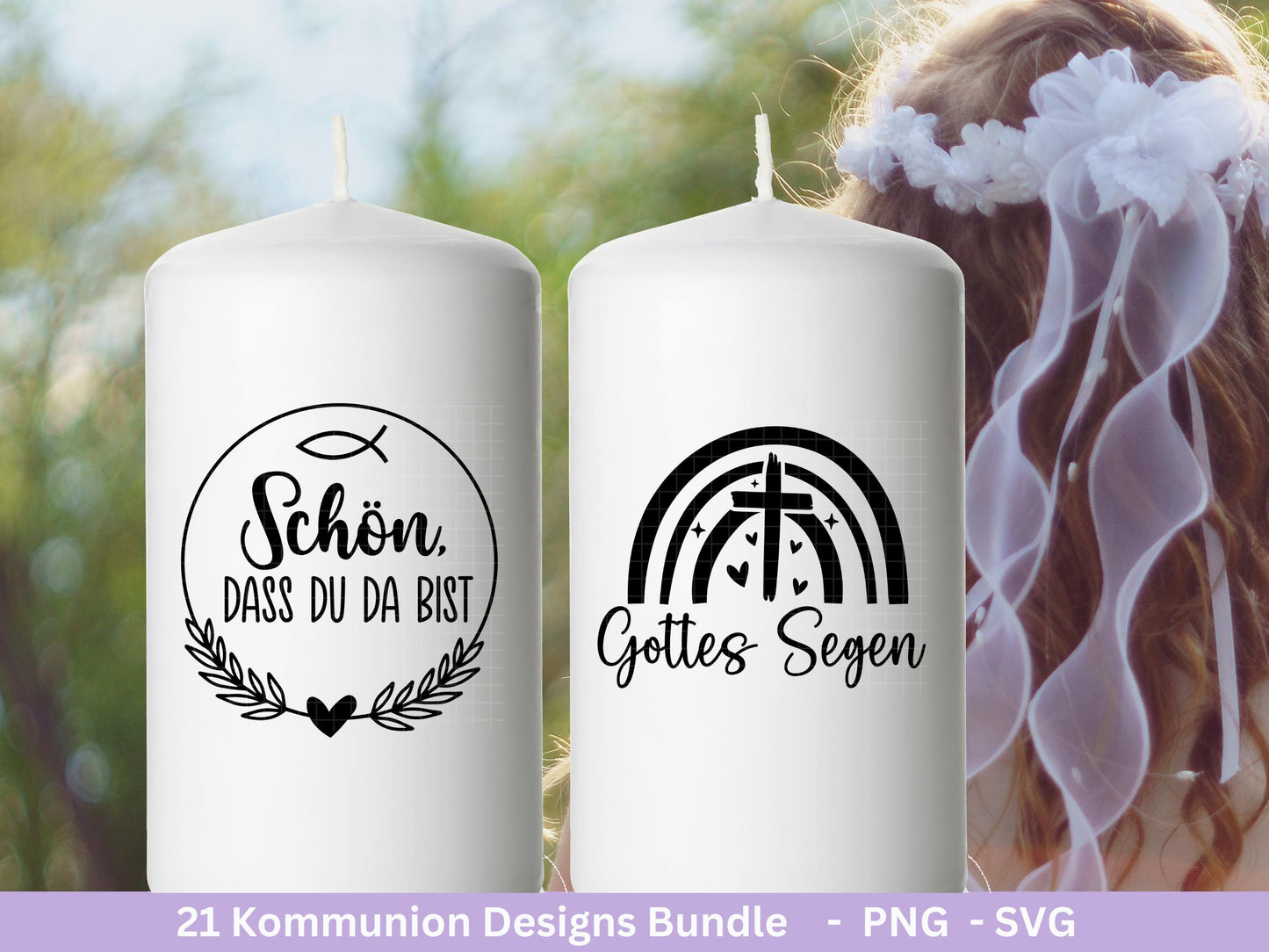 Plotterdatei Kommunion - Kommuniongeschenk - Einladung Kommunion - Laserdatei Kommunion - Kommunion Svg - Kommunion Deko - Taufe Svg Cricut