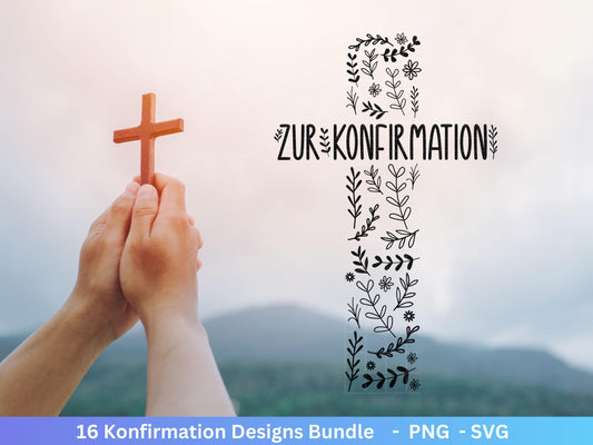 Plotterdatei Konfirmation - Konfirmationsgeschenke - Einladung Konfirmation - Laserdatei Konfirmation - Konfirmation Svg - Konfirmation Deko