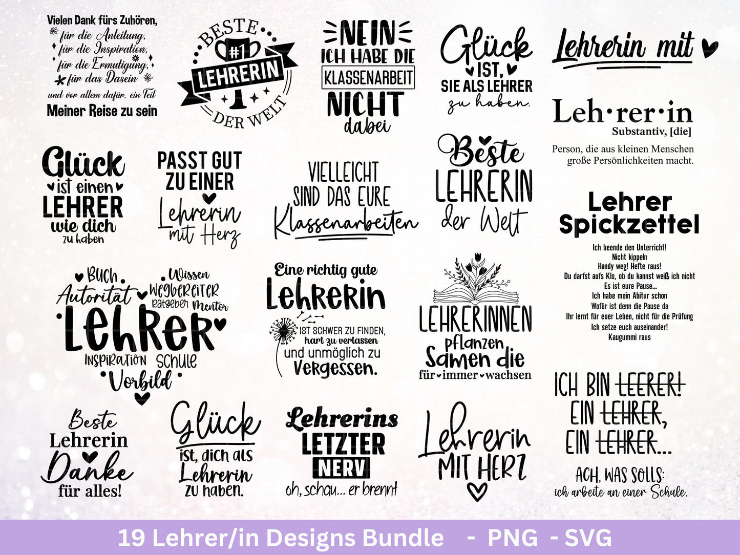 Plotterdatei Lehrerin- Lehrerin Svg – Geschenk Lehrer – Herz Svg – Lehrerin Herz – Deutsche Sprüche Svg – Geschenk Lehrerin – Laserdatei Svg