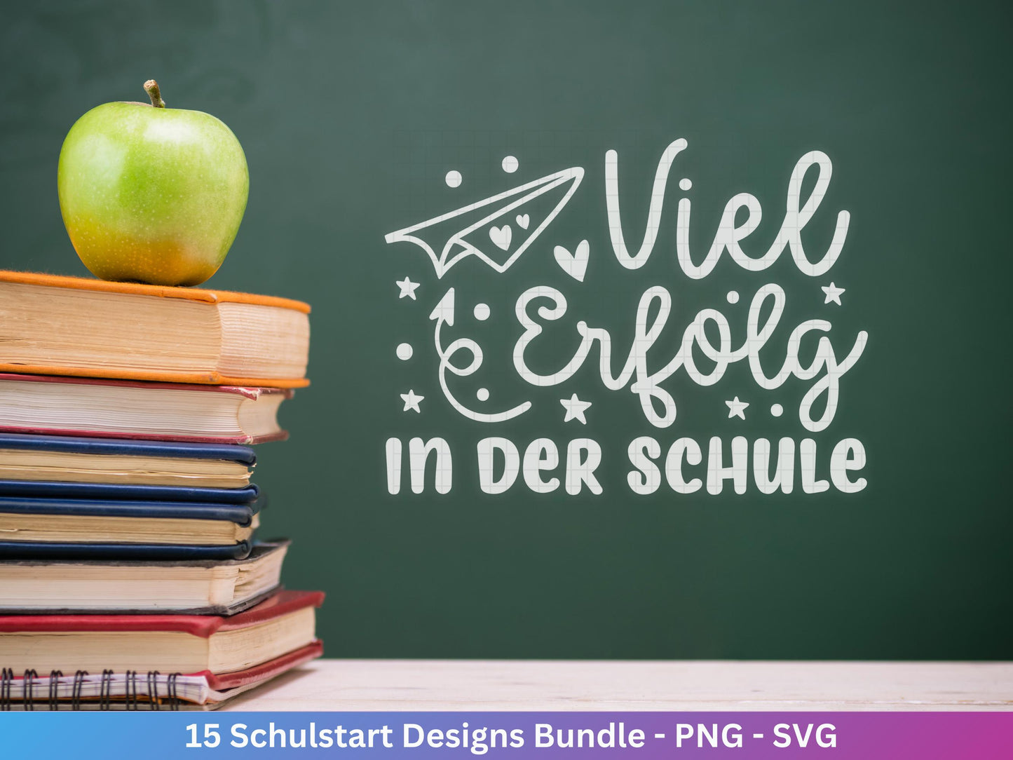 Deutsche Plotterdatei Einschulung svg png - Schulstart svg - Schulanfang Sprüche - Cricut Silhouette - Einschulung Geschenk Schulanfang png