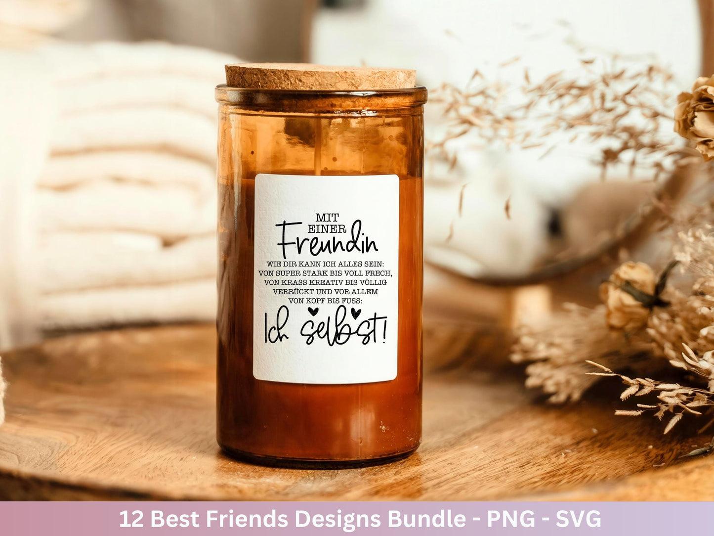 Deutsche Plotterdatei Beste Freundin- Geschenk Freundin - Laserdatei - Schwester Svg - Freundschaftssprüche - Freundschaft Svg - Cricut Svg