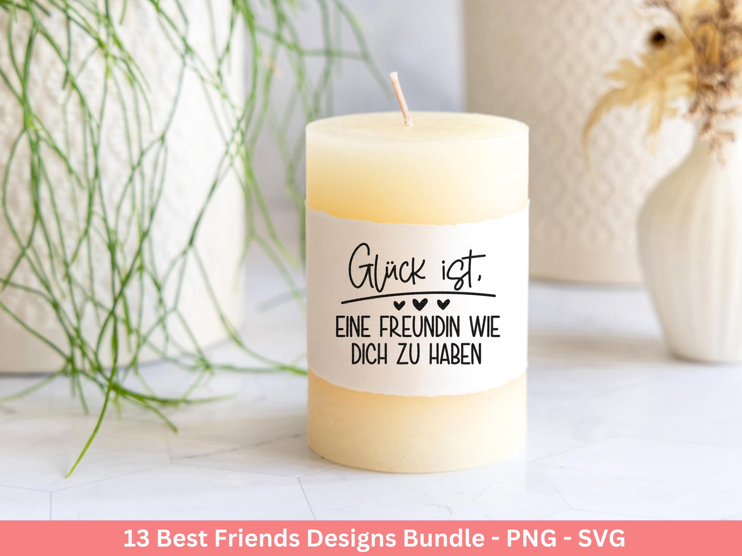Deutsche Plotterdatei Beste Freundin - Geschenk Freundin - Laserdatei - Schwester Svg - Freundschaftssprüche - Freundschaft Svg - Cricut Svg