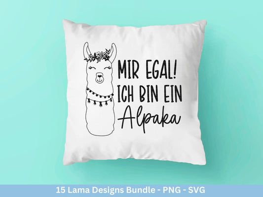 Plotterdatei Lama - No Drama Lama SVG - Lama SVG - Lächle Du kannst die nicht alle anspucken - Laserdatei Lama - Lustiges Lama SVG - Cricut