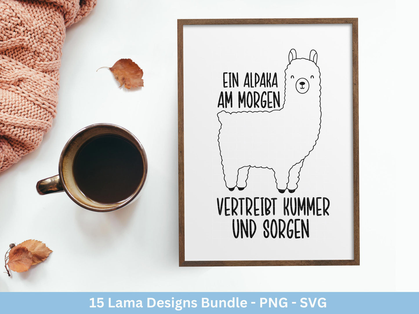 Plotterdatei Lama - No Drama Lama SVG - Lama SVG - Lächle Du kannst die nicht alle anspucken - Laserdatei Lama - Lustiges Lama SVG - Cricut