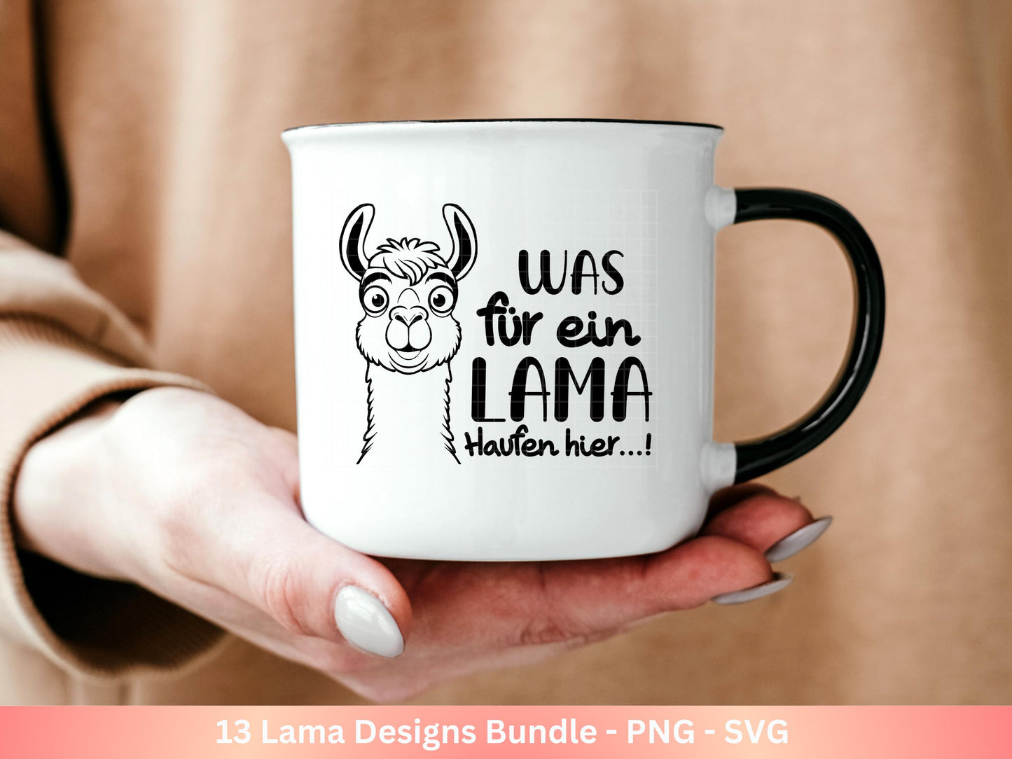 Plotterdatei Lama - No Drama Lama SVG - Lama SVG - Lächle Du kannst die nicht alle anspucken - Laserdatei Lama - Lustiges Lama SVG - Cricut