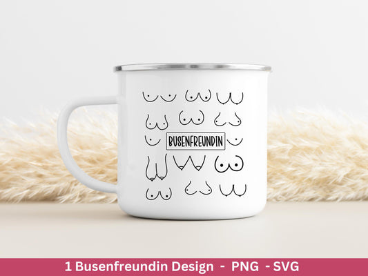Plotterdatei Busenfreundin - Beste Freundin- Busenfreundin Svg - Geschenk Freundin - Schwester Svg - Freundschaftssprüche - Freundschaft Svg