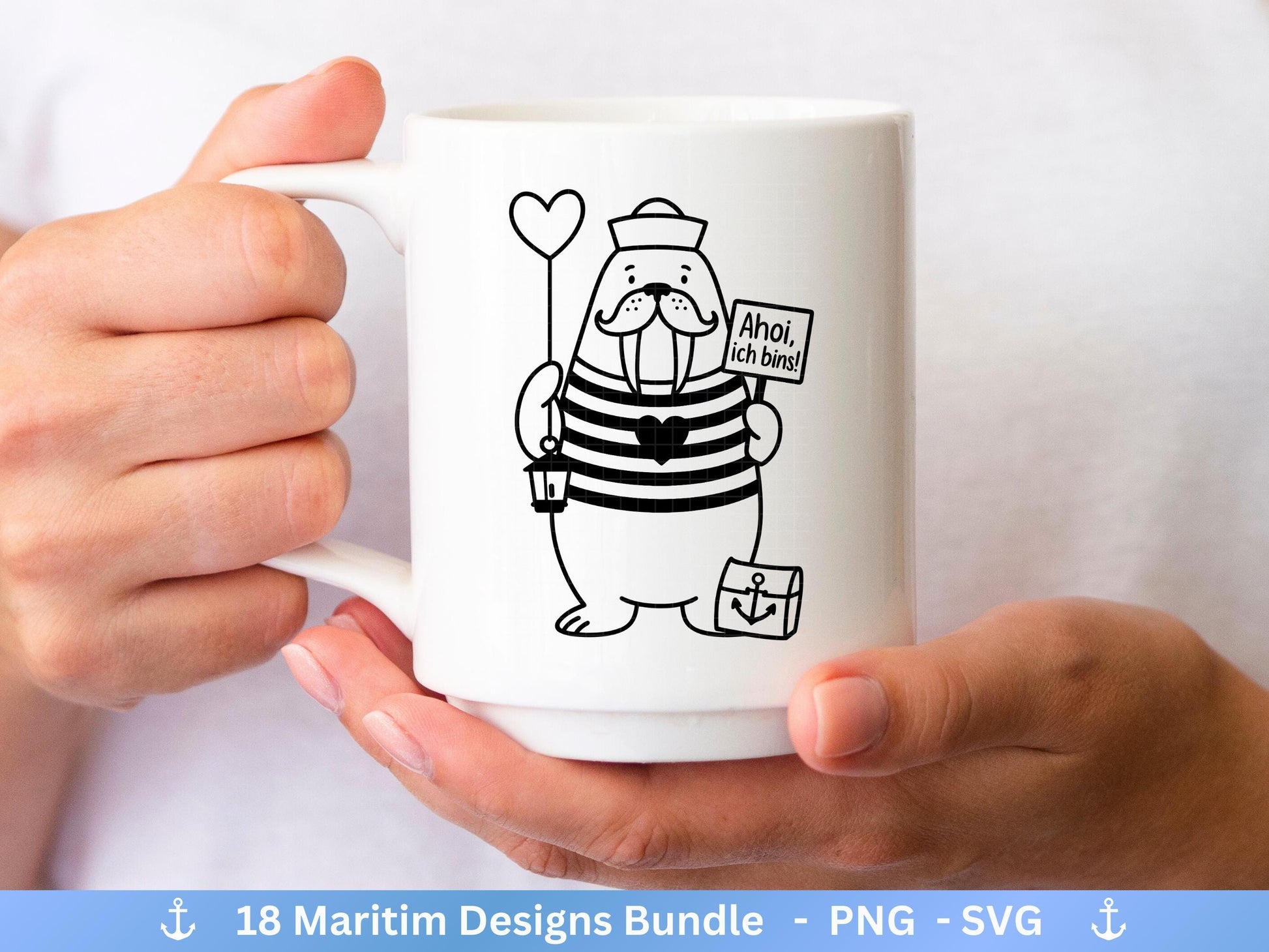 Plotterdatei Maritim - Moin Svg - Maritim svg - Meer Plotterdatei- Deutsche Plotterdatei Sprüche - Möwen svg - Wilkommen im Norden - Cricut