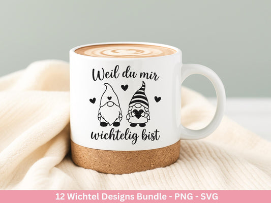 Plotterdatei Wichtel - Du bist mir Wichtelig - Laserdatei Wichtel - Wichtelgeschenk - Geldgeschenk - Wichtel Svg - Weihnachten Svg - Cricut