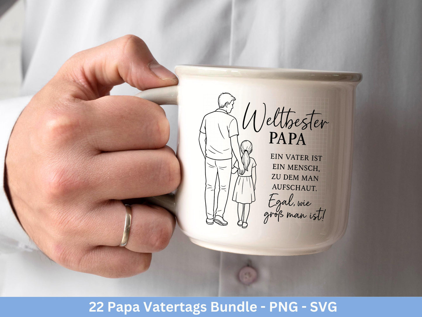 Deutsche Plotterdatei Papa- Vatertagsgeschenk - Papa svg - Deutsche Sprüche Svg - Familie Svg - Cricut svg - Laserdatei Papa - Geschenk Papa