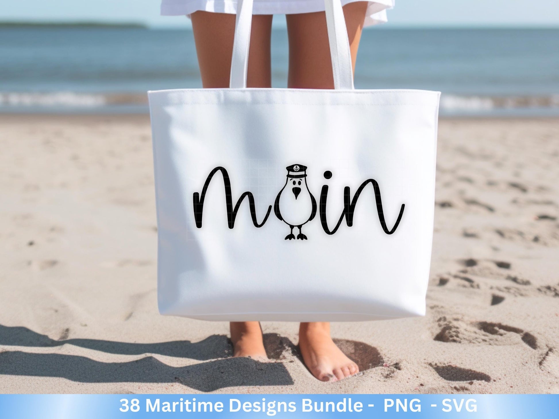 Plotterdatei Maritim - Deutsches Maritim Bundle - Moin Plotterdatei - Maritim svg - Laserdatei Maritim -Leuchtturm svg - Möwe svg - Ahoi Svg