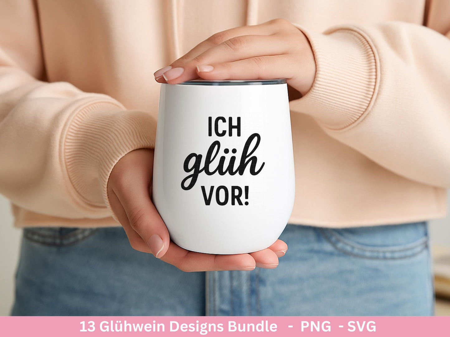Plotterdatei Glühwein - Glühwein Svg Tassen Sprüche - Wein Svg - Plotterdatei Weihnachten - Laserdatei Glühwein - Cricut Weihnachtsmarkt svg