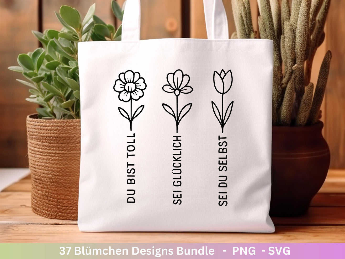 Deutsche Plotterdatei Wildblumen , Plotterdatei Blumen, Sprüche svg , Freundschaft Svg , Clipart Botanische Silhouette Laser Cut , Geschenk
