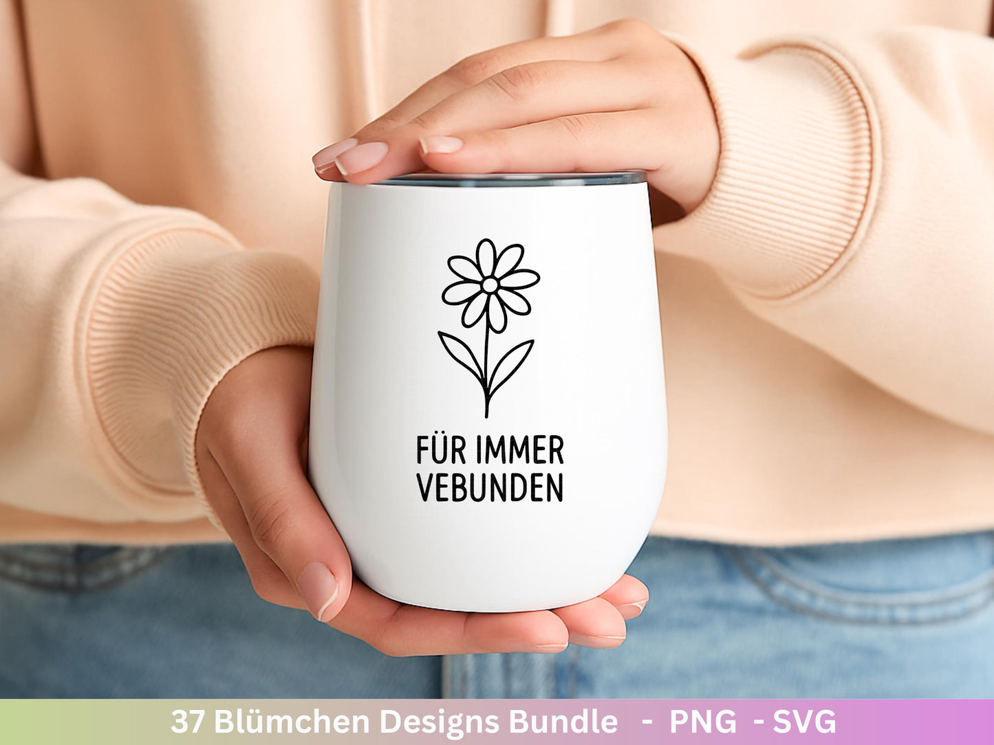Deutsche Plotterdatei Wildblumen , Plotterdatei Blumen, Sprüche svg , Freundschaft Svg , Clipart Botanische Silhouette Laser Cut , Geschenk