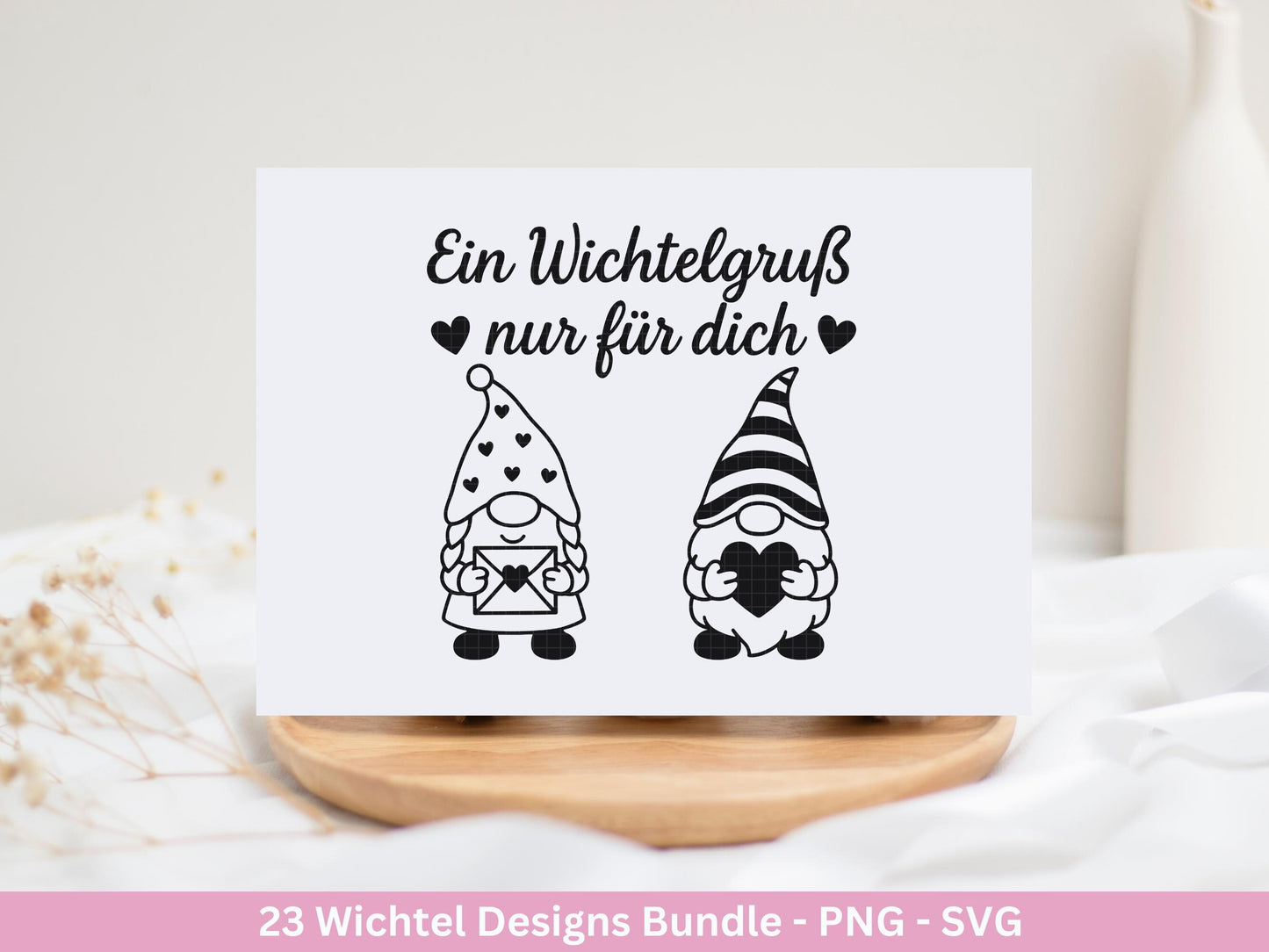 Plotterdatei Wichtel - Du bist mir Wichtelig - Laserdatei Wichtel - Wichtelgeschenk - Geldgeschenk - Wichtel Svg - Weihnachten Svg - Cricut