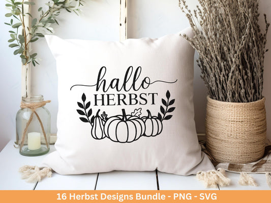 Plotterdatei Herbst - Herbst svg - Herbstkranz - Herbstzauber svg - Laserdatei Herbst - Kürbis svg - Igel svg - Pilz svg - Herbstsprüche Svg