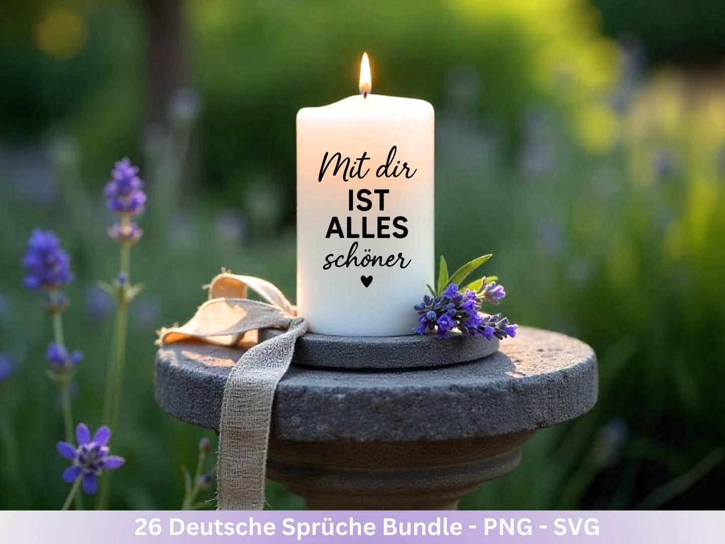 Deutsche Sprüche Plotterdatei - Positive Sprüche Svg - Lieblingsmensch Svg - Inspirierende Zitate - Positive Sprüche Svg - Rub ons - Cricut