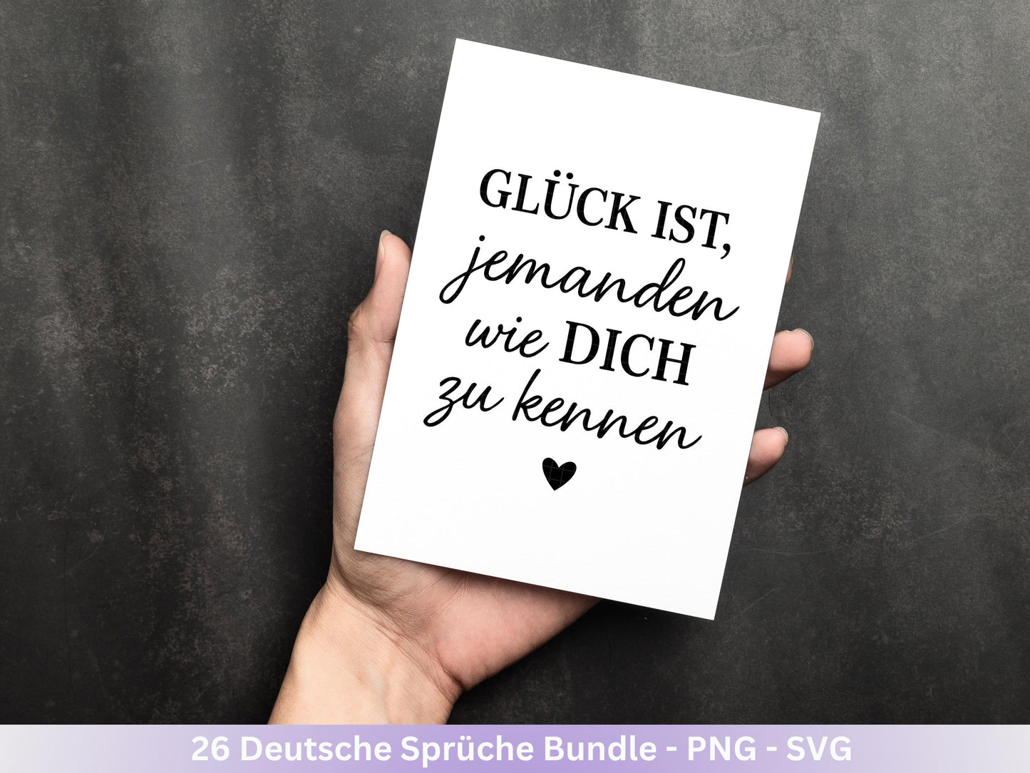 Deutsche Sprüche Plotterdatei - Positive Sprüche Svg - Lieblingsmensch Svg - Inspirierende Zitate - Positive Sprüche Svg - Rub ons - Cricut