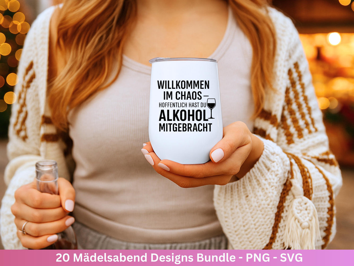 Plotterdatei Freundschaft - Party svg - Mädelsabend Svg - Sprüche Svg Girls Night - Geschenk Freundin - Sekt Svg - Untersetzer - Geburtstag