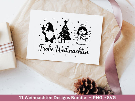 Weihnachten Plotterdatei Svg-Bundle, Weihnachtshäuser, Weihnachten Svg , Weihnachten Laser Svg , Deutsche Svg - Cricut Svg - Weihnachtsdeko