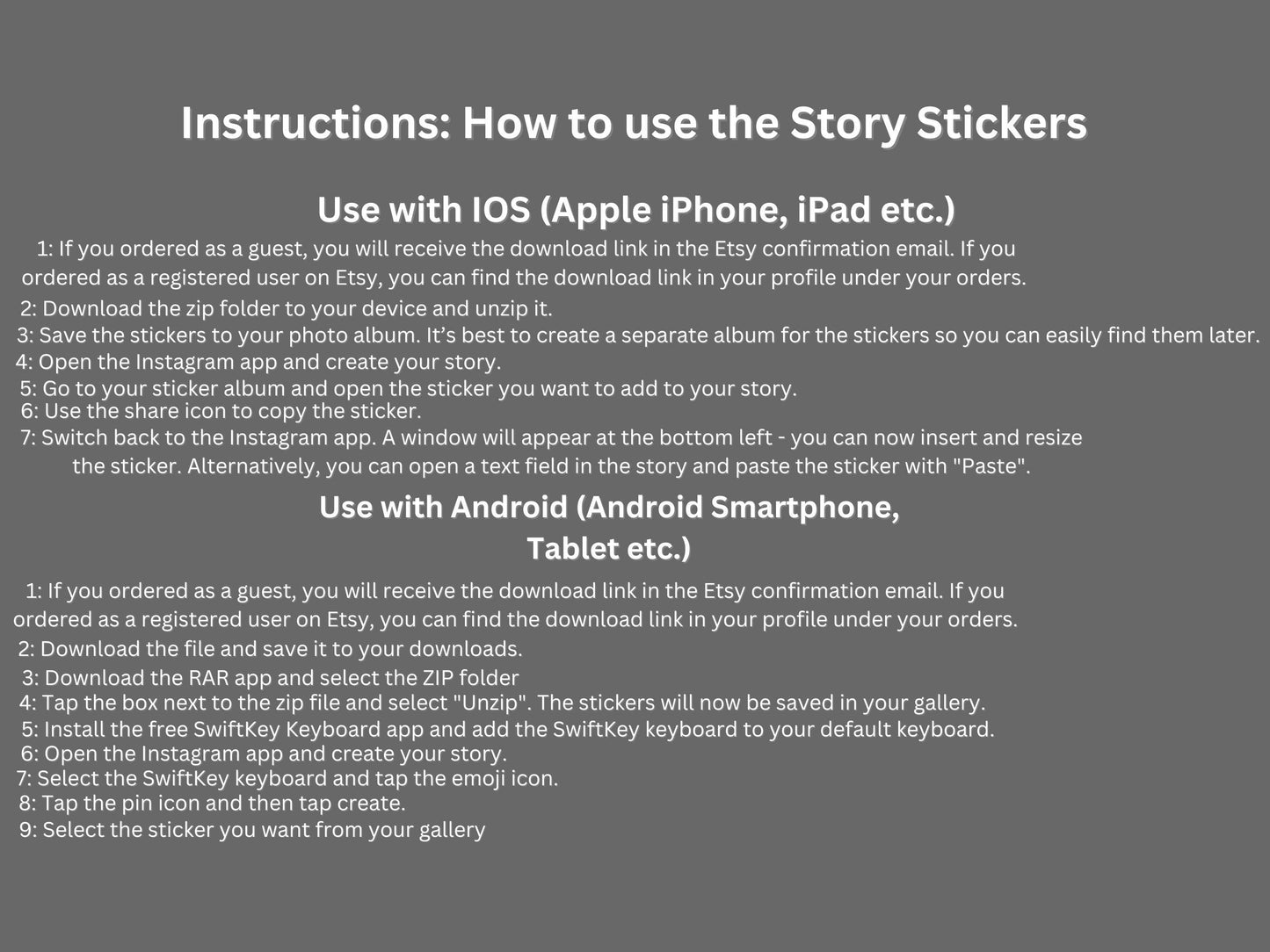 130 Instagram Story Sticker – Deutsch | Alltag | Kaffee | Humor | Home | Storysticker Daily | Basic | Kalligraphie | Guten Morgen | Sprüche