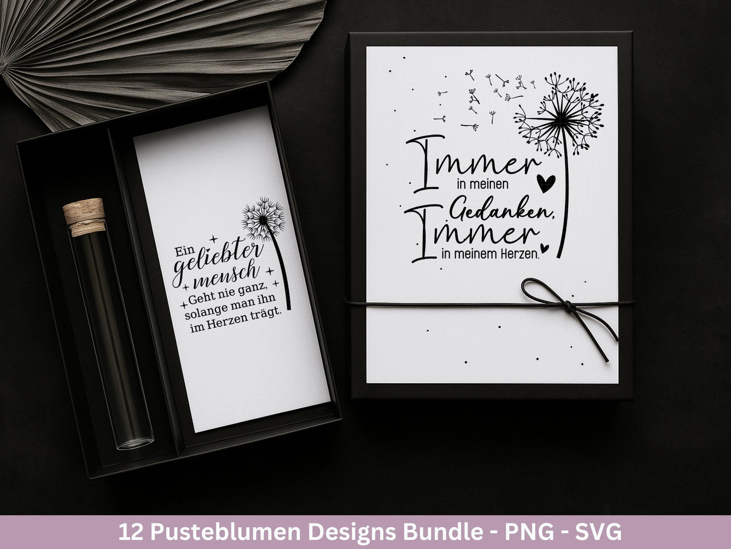 Plotterdatei Trauer - Abschied Svg - Pusteblume Svg Trauerkerzen - Trauersprüche - Trauerkarte - Abschied nehmen - Laserdatei Trauer Cricut