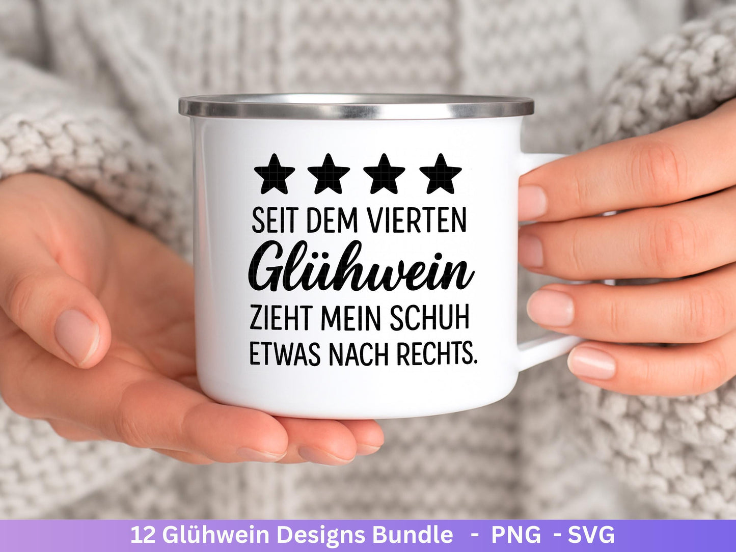Plotterdatei Glühwein - Glühwein Svg Tassen Sprüche - Wein Svg - Plotterdatei Weihnachten - Laserdatei Glühwein - Cricut Weihnachten Svg Png