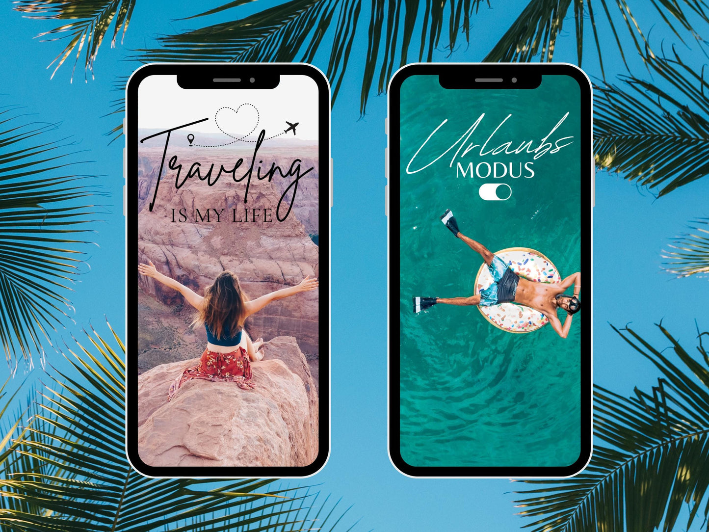 130 Instagram Story Sticker Reisen – Urlaub & Travel PNGs – Sommer, Strand, Pool – Insta Content Bundle für Daily Stories Creator - Travel