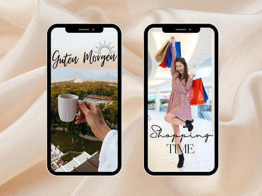 160 Instagram Story Sticker – Deutsch | Alltag | Kaffee | Humor | Home | Storysticker Daily | Basic | Kalligraphie | Guten Morgen | Sprüche