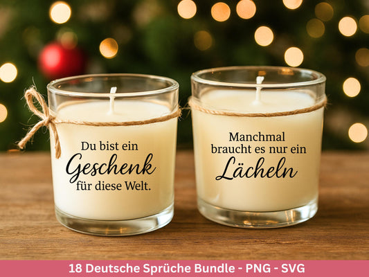 Deutsche Sprüche Plotterdatei - Positive Sprüche Svg - Svg Datei Liebe - Danke Svg - Positive Sprüche Svg - Laserdatei Spruch Svg - Cricut