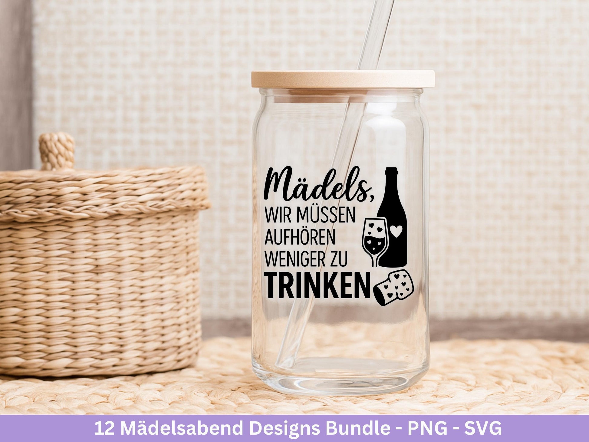 Plotterdatei Freundschaft - Party svg - Mädelsabend Svg - Sprüche Svg Girls Night - Geschenk Freundin - Sekt Svg - Untersetzer - Geburtstag