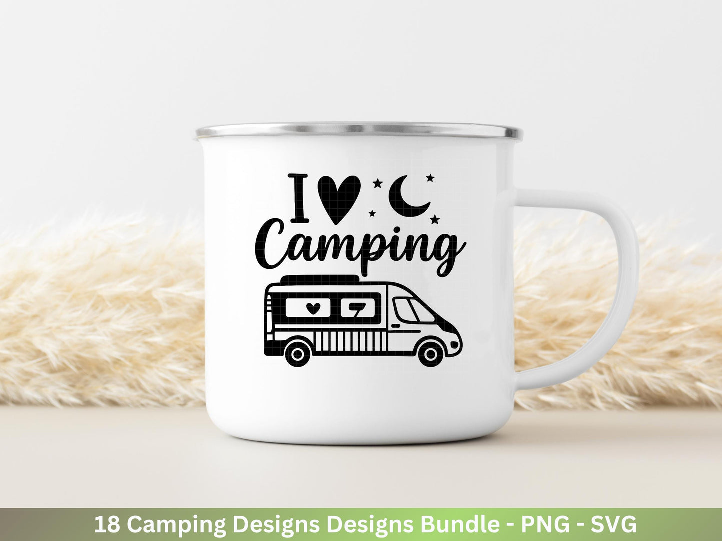 Deutsche Plotterdatei Camping Svg Wohnwagen Svg , Plotterdatei Camper, Camping Sprüche , Camping Wohnmobil , Laserdatei Zuhause Svg - Camper