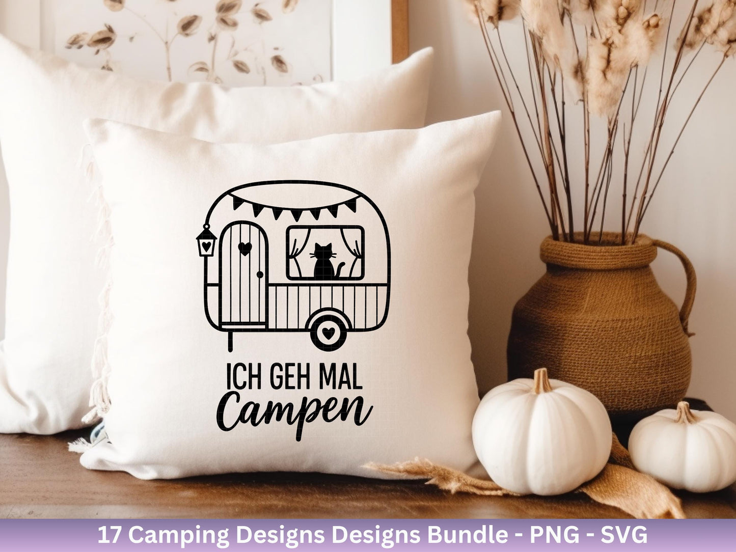 Deutsche Plotterdatei Camping Svg Wohnwagen Svg , Plotterdatei Camper, Camping Sprüche , Camping Wohnmobil , Laserdatei Zuhause Svg - Camper