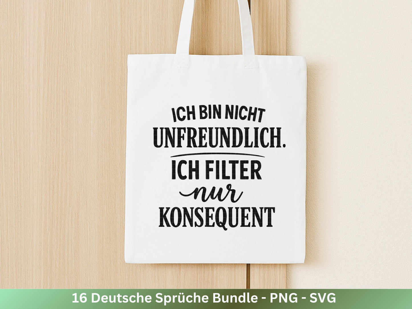 Deutsche Sprüche für Beutel Plotterdatei - Taschensprüche svg - Jutetasche plotten svg - Cricut Silhouette - Tassensprüche Svg - Geschenk