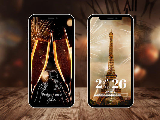 200 Instagram Story Sticker Silvester 2026 – Neujahr, Feuerwerk, Party & Abend – PNG Sprüche für Insta Stories – Digitales Silvester Set