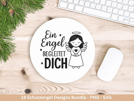 Plotterdatei Schutzengel - Engel svg - Deutsche Sprüche - Laserdatei Schutzengel - Schutzengel Sprüche - Schutzengel svg - Cricut Svg Datei