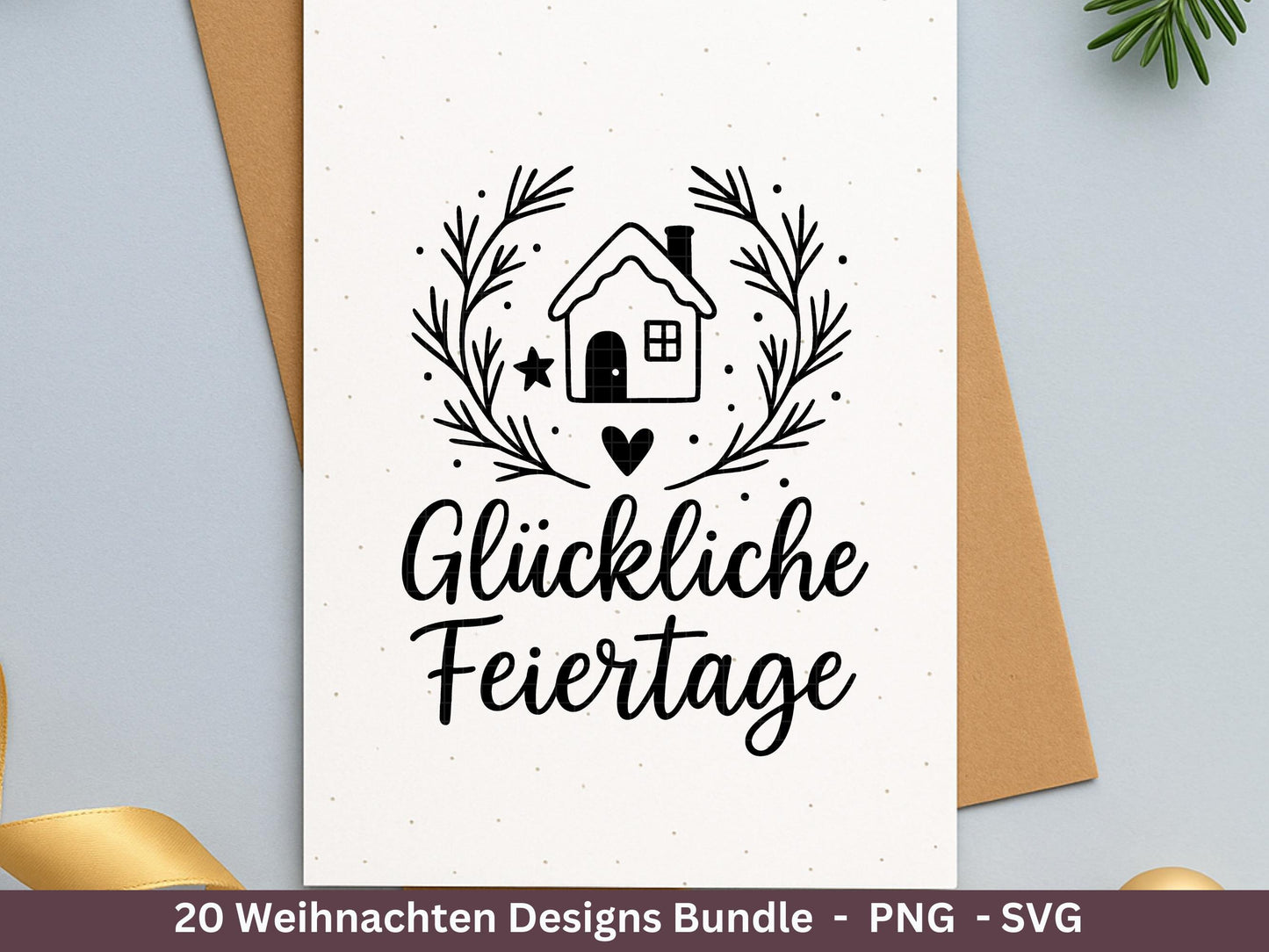 Plotterdatei Weihnachten Svg – Deutsche Schriftzüge Sprüche – Winter SVG – Wichtel Laserdatei Weihnachten – Cricut Silhouette Svg Datei Home