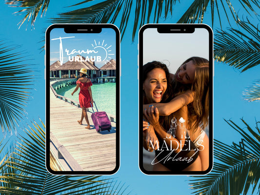 130 Instagram Story Sticker Reisen – Urlaub & Travel PNGs – Sommer, Strand, Pool – Insta Content Bundle für Daily Stories Creator - Travel