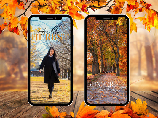 140 Instagram Story Sticker Herbst – Cozy Fall Words PNG – Kalligraphie Storysticker Set – Autumn Vibes für Insta – Jahreszeiten Bundle