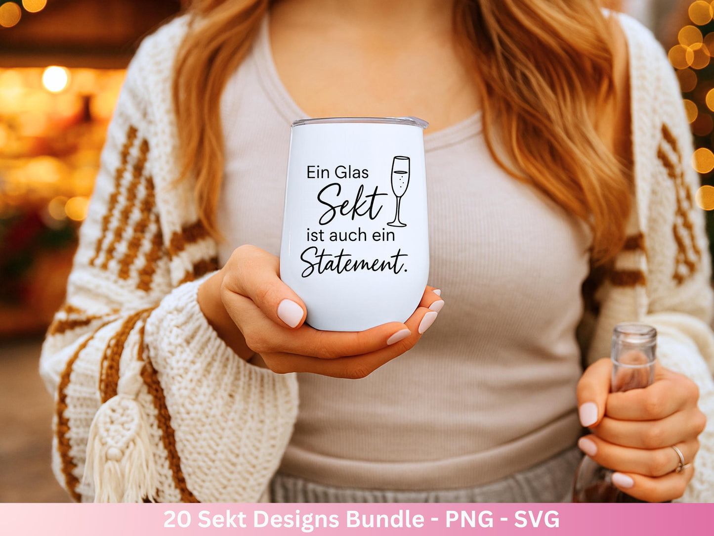Deutsche Plotterdatei Sekt Sprüche Bundle - Sekt svg - Wein Sprüche Svg - Cricut Svg - Drinks Svg - Alkohol svg - Untersetzer Sprüche