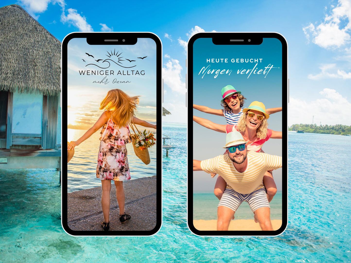 140 Instagram Story Sticker Sommer – Urlaubssticker für Insta Stories – Strand – Pool - Strand Sprüche – Sommer Content Creator Bundle Daily