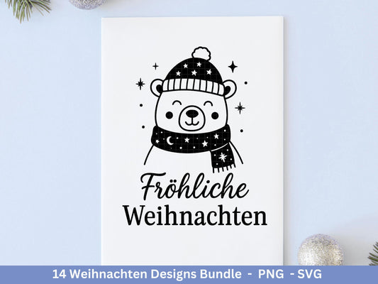 Plotterdatei Weihnachten SVG – Deutsche Schriftzüge & Sprüche – Winter Deko Datei – Laserdatei Weihnachten – Cricut Home SVG Datei Geschenk