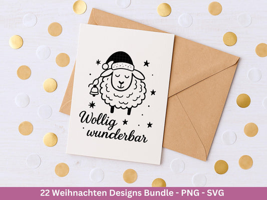 Plotterdatei Weihnachten Svg - Plotterdatei Sprüche - Schriftzüge Weihnachten deutsch - Laserdatei Weihnachten - Cricut Svg - Winter Svg