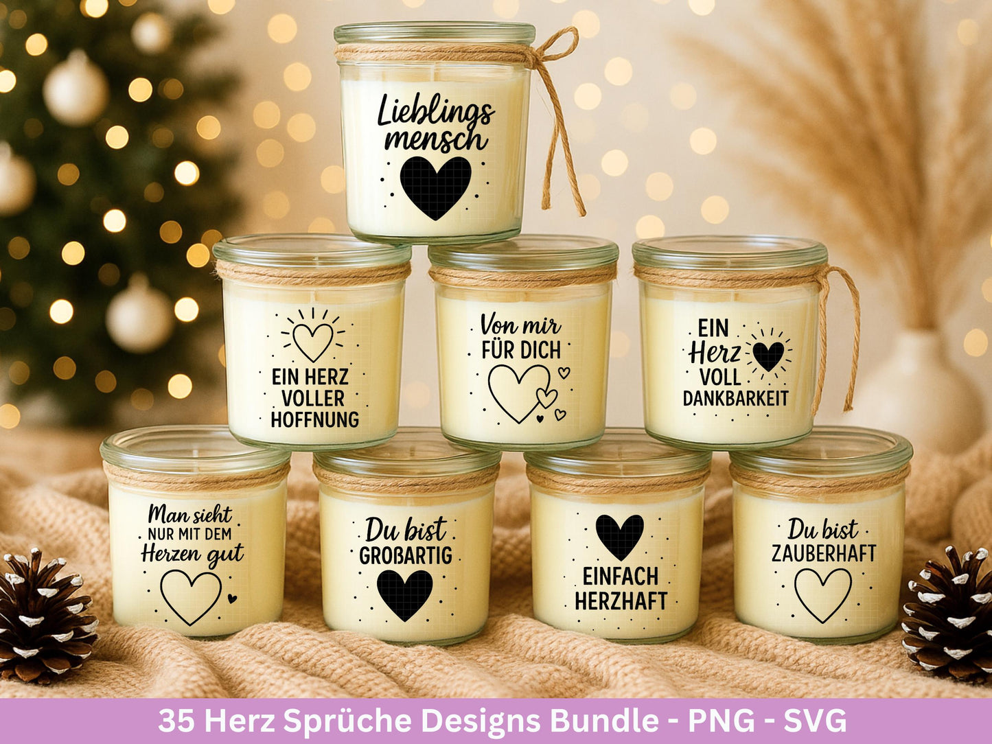 Deutsche Plotterdatei Herzensmensch- Danke Svg - Beste Freundin Svg - Von Herzen svg Cricut - Lieblingsmensch Svg - Geschenk Weihnachten