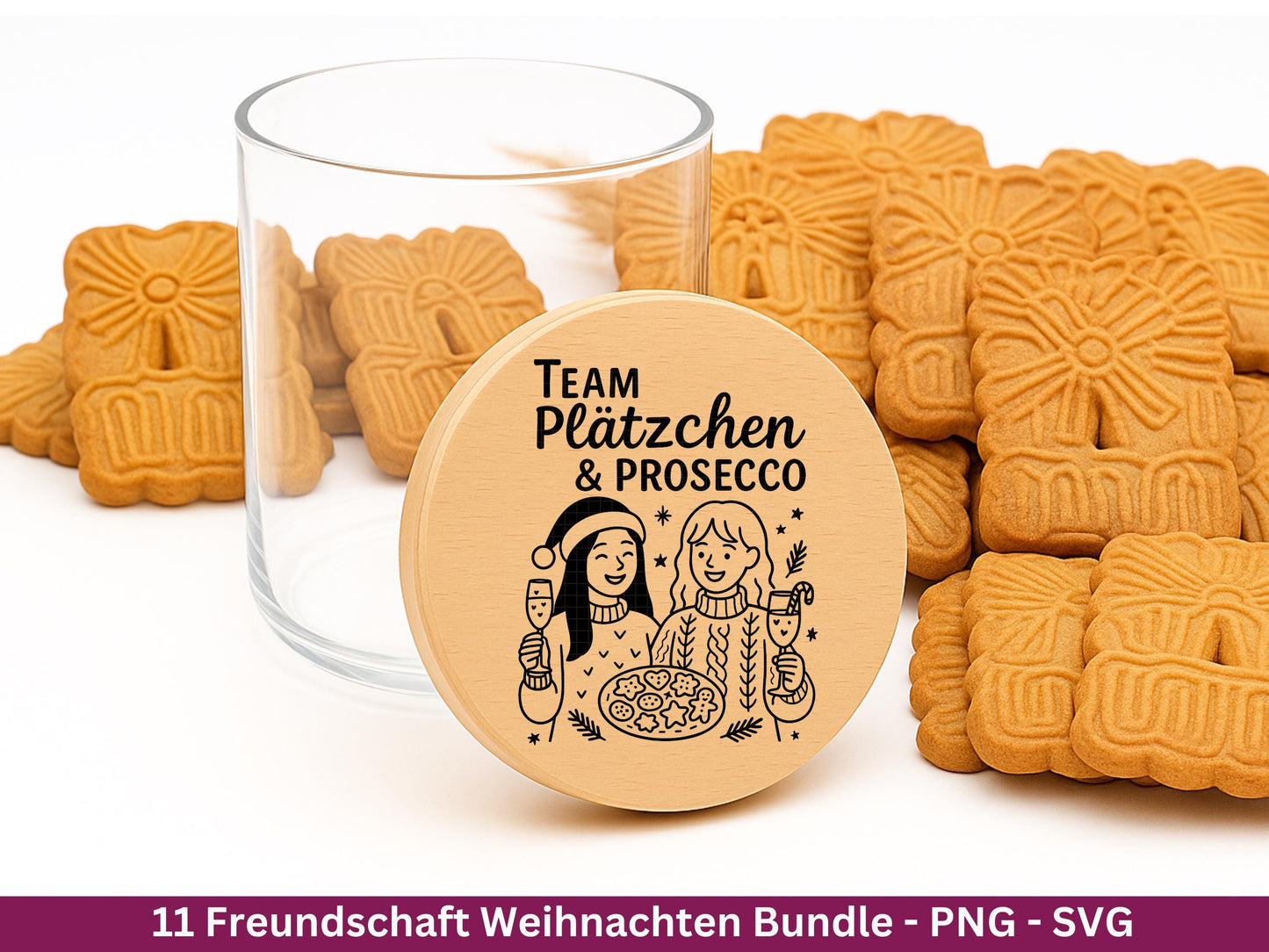 Plotterdatei Glühwein Sprüche Freundschaft – Weihnachten SVG – Glühwein Schriftzüge – Laserdatei Sprüche – Cricut Svg - Geschenk Weihnachten