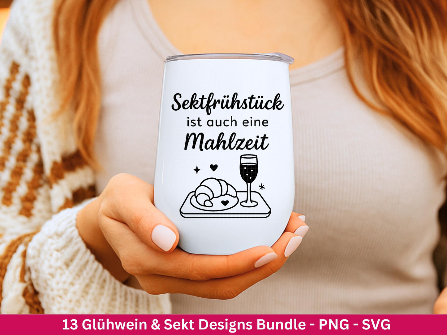 Plotterdatei Glühwein Sprüche – Sekt Svg - Weihnachten SVG – Glühwein Schriftzüge – Laserdatei Sprüche – Cricut Svg - Einhorn Svg - Geschenk